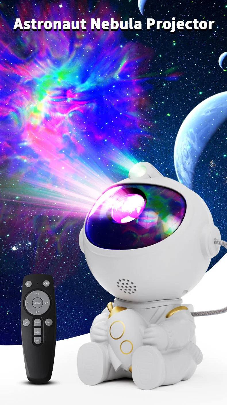 Galaxy Star Projector – LED Nebula Night Light – Zenvia