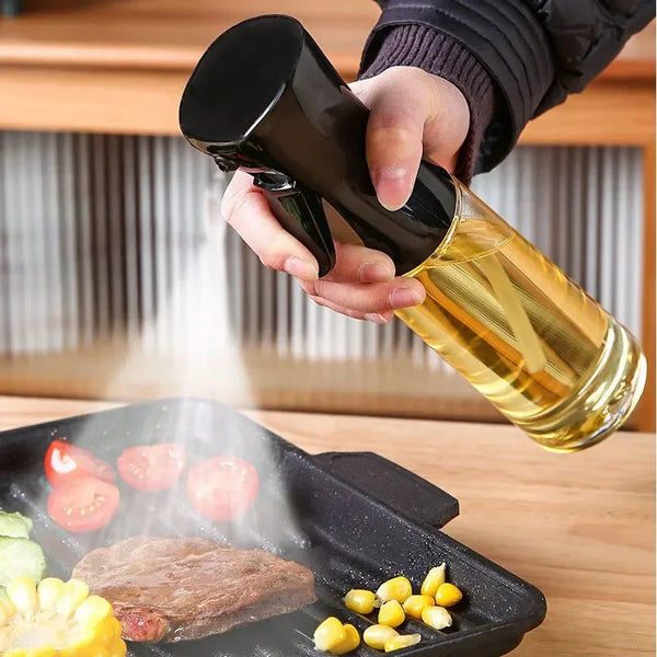 Fine Mist Oil Spray Bottle – Healthy Cooking Kitchen Sprayer
