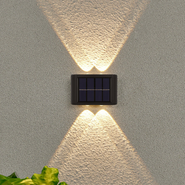 Solar LED Outdoor Wall Lights – Waterproof Automatic Garden Lighting